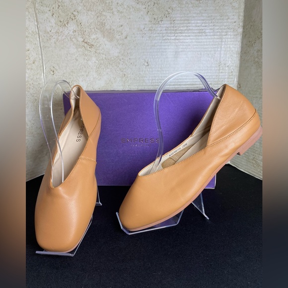 Empress Shoes New Empress Australia Comfi Flats Sz 8wide39w Leather
